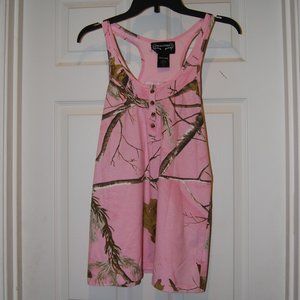 Realtree women's pink camo tank